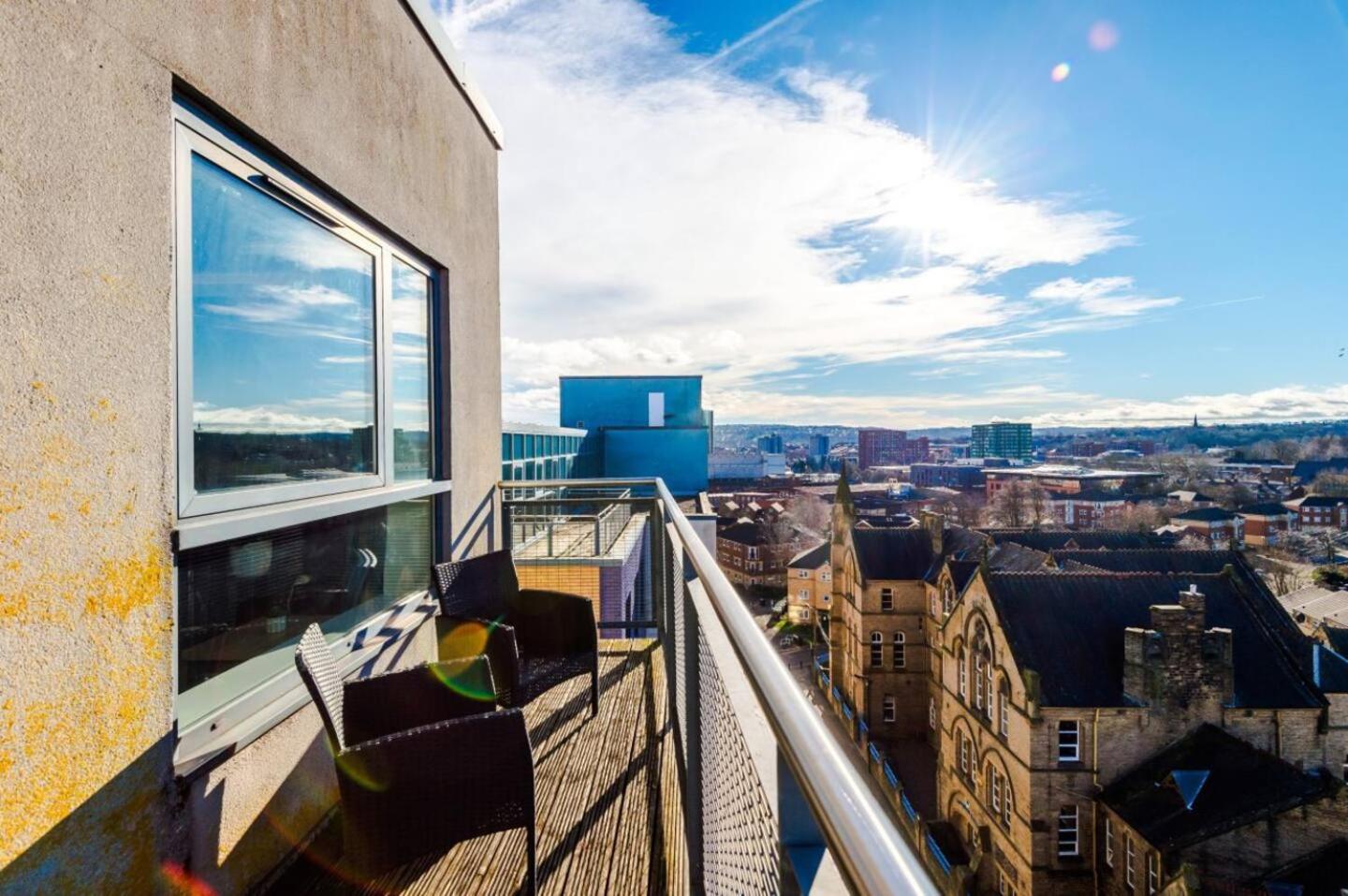 High-Spec Penthouse Central Free Parking Space Sheffield Eksteriør billede