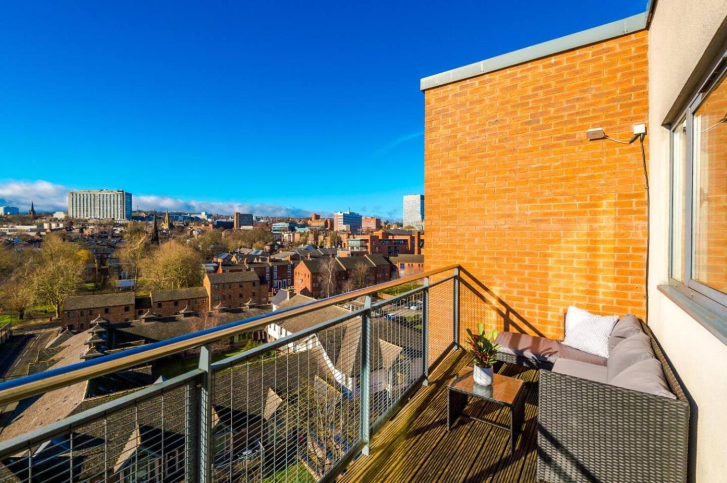 High-Spec Penthouse Central Free Parking Space Sheffield Eksteriør billede